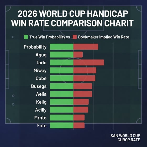 2026世界盃盤口勝率對照